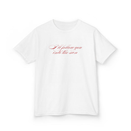 ARIRANG Into the Sun Script Baby Tee