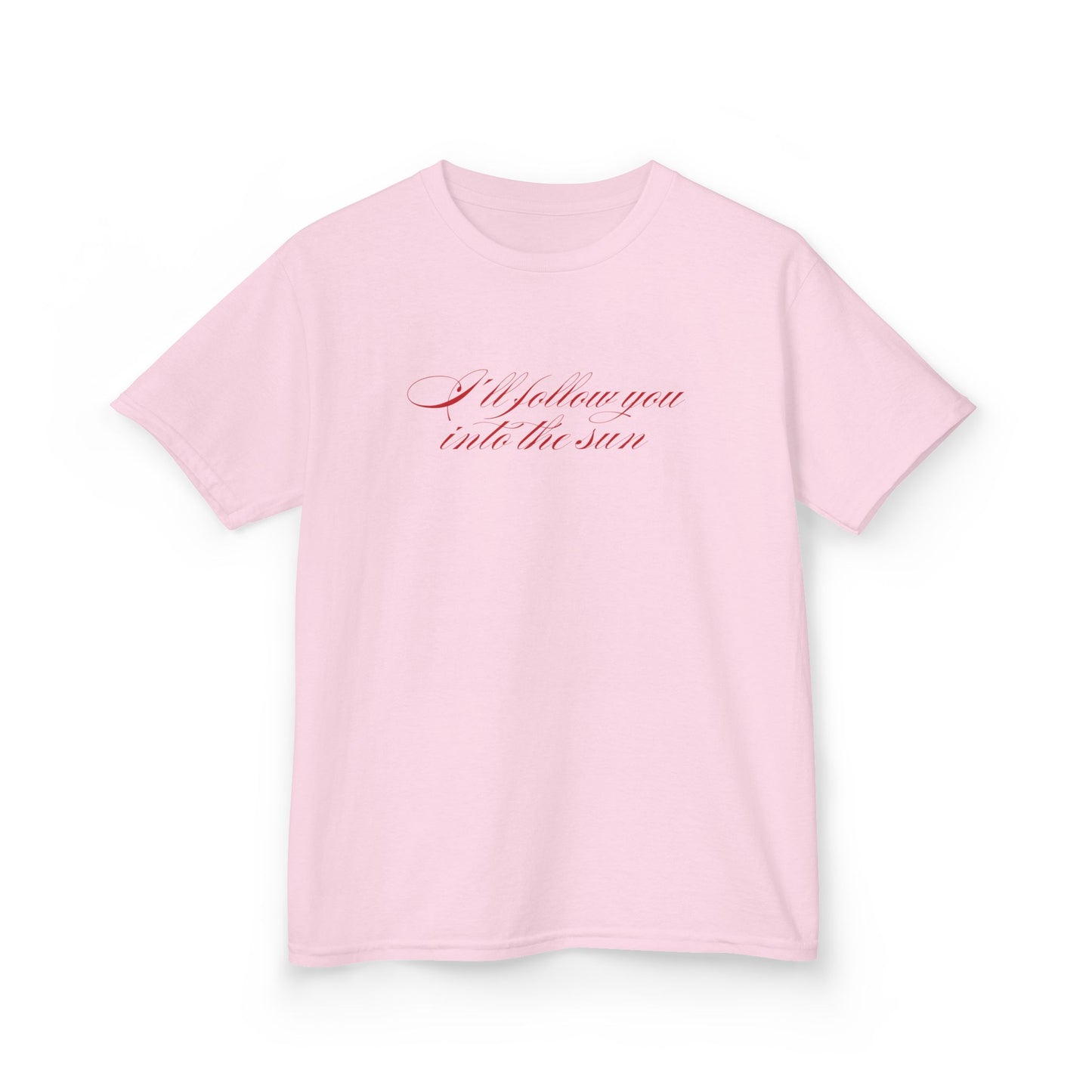 ARIRANG Into the Sun Script Baby Tee