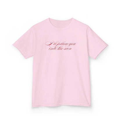 ARIRANG Into the Sun Script Baby Tee