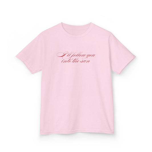 ARIRANG Into the Sun Script Baby Tee